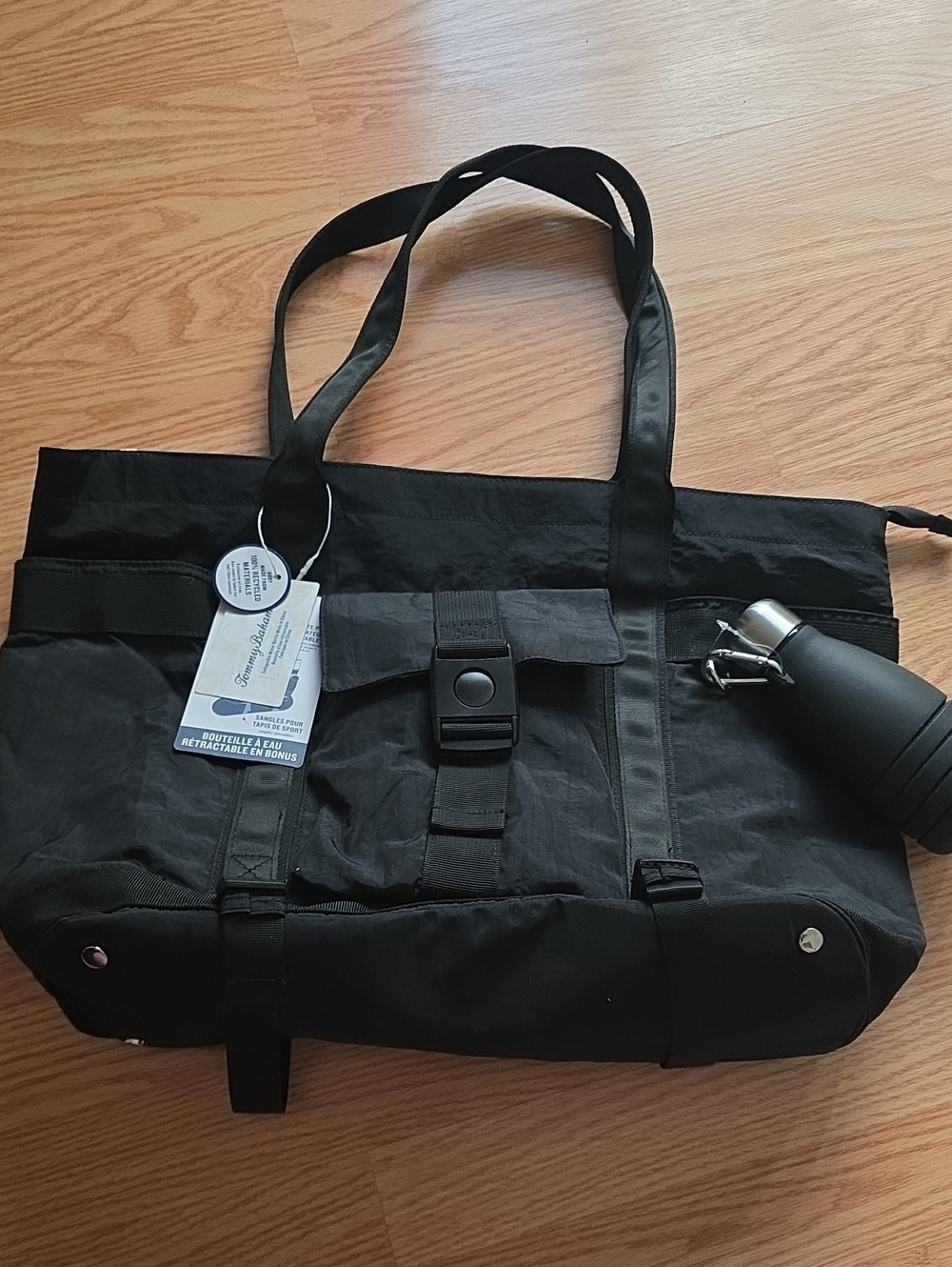 Tommy Bahama Black Travel Tote